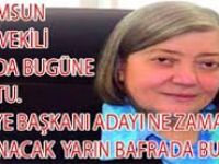 TÜLAY BAKIR BAFRA'DA BUGÜNE KONUŞACAK