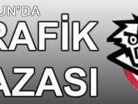 SAMSUNDA TRAFİK KAZASI :2 ÖLÜ 3 YARALI