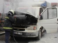 KALP HASTASI BABASINI HASTANEYE GÖTÜRÜRKEN ARAÇLARI YANDI