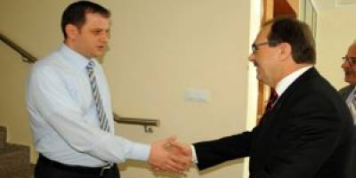 BAŞKAN ŞAHİN'DEN HAYIRLI OLSUN ZİYARETİ