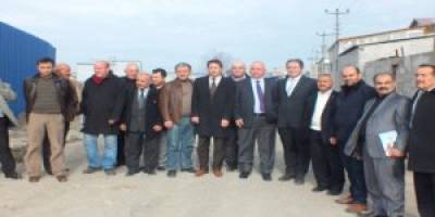 ‘TOPKAYA’  SANAYİ ESNAFINI ZİYARET ETTİ.