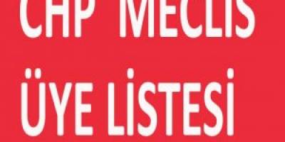 CHP BAFRA BELEDİYE MECLİS ÜYESİ ADAYLARININ RESMİLEŞEN SIRALAMASI