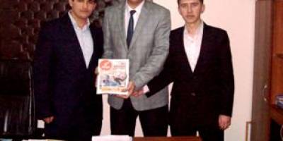 SİMGE DERGİSİNDEN İLÇE MİLLİ EĞİTİM MÜDÜRLÜĞÜNE ZİYARET