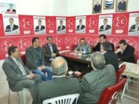 ESKİ DOSTLAR MHP'DE BULUŞTU
