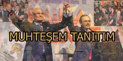 BAŞKAN ZİHNİ ŞAHİN’DEN BİNLERCE KİŞİYE MUHTEŞEM PROJE TANITIM TOPLANTISI