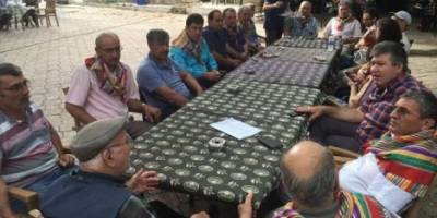 BBP BAFRA ADAYI MÜRTEZAOĞLU, KAHVEHANELERİ GEZDİ