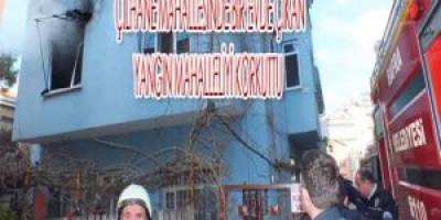ÇİLHANE MAHALLESİNDE BİR YANGIN DAHA