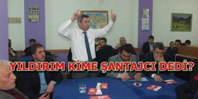 SELÇUK YILDIRIM'DAN VEKİL AHMET YENİYE SİTEM