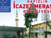 HAFIZLIK İCAZET MERASİMİNE DAVET