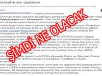 UEFA’DAN ŞOK KARAR