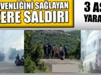 YOL GÜVENLİĞİ SAĞLAYAN ASKERE SALDIRI