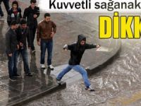 SAĞANAK YAĞIŞA DİKKAT