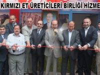 BAFRA'DA KIRMIZI ET ÜRETİCİLERİ BİRLİĞİ HİZMETE AÇILDI