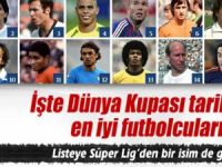 DÜNYA KUPASI TARİHİNİN EN İYİ FUTBOLCULARI