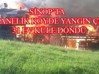 BOYABAT'TA 31 EV KÜL OLDU