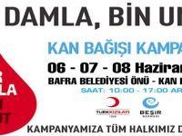 “Bir Damla Bin Umut” Bafra’da