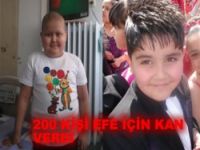 KAN KANSERİ EFE İÇİN KAMPANYA