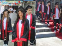 BAFRA ANADOLU SAĞLIK MESLEK LİSESİNDE COŞKULU MEZUNİYET TÖRENİ