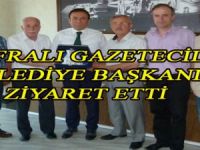 GAZETECİLER, BELEDİYE BAŞKANI GENÇ’İ ZİYARET ETTİ