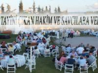 BAFRA’DA TAYİNİ ÇIKAN HAKİM VE SAVCILARA VEDA YEMEĞİ