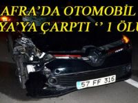 BAFRA'DA OTOMOBİL YAYA'YA ÇARPTI '' 1 ÖLÜ''