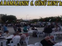 BAFRA 'DA RAMAZANIN 6.GÜNÜ KENT MEYDANI