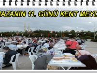 BAFRA'DA RAMAZANIN 11. GÜNÜ KENT MEYDANI