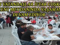 RAMAZANIN 12. GÜNÜ KENT MEYDANI