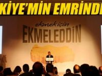İhsanoğlu: Güzellikleri ekmek için Türkiye’min emrindeyim