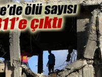 Gazze’de ölü sayısı 311’e çıktı