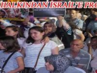 BAFRA HALKINDAN İSRAİL'E PROTESTO
