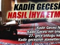 Kadir Gecesi bugün mü?