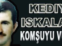 KEDİYİ ISKALAYINCA KOMŞUSUNU VURDU