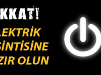 SAMSUN’DA ELEKTRİK KESİNTİSİ