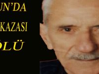 SAMSUN'DA TRAFİK KAZASI: 1 ÖLÜ