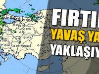 Fırtına İstanbul'a yaklaşıyor