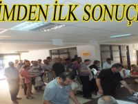 SEÇİMDEN İLK SONUÇLAR