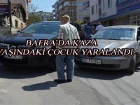 BAFRA’DA KAZA: 1 YARALI