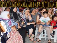 MUSTAFA YILDIZDOĞAN ALAÇAMLILAR'A UNUTULMAZ GECE YAŞATTI