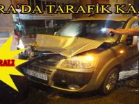 BAFRA'DA TRAFİK KAZASI  1: YARALI