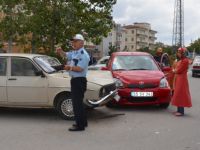 BAFRA'DA KAZA: 2 YARALI