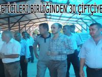 MANDA ÜRETİCİLERİ BİRLİĞİNDEN 30 ÇİFTÇİYE SEMİNER
