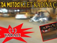 BAFRA'DA TRAFİK KAZASI 1 YARALI