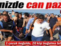 Denizde can pazarı yaşandı