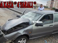 BAFRA'DA KAZA '' 4 YARALI''