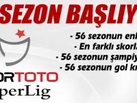 Spor Toto Süper Lig'de 57. sezon başlıyor