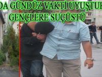 BAFRA’DA UYUŞTURUCU İÇEN GENÇLERE SUÇÜSTÜ