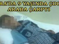 BAFRA'DA 9 YAŞINDA ÇOCUĞA ARABA ÇARPTI