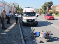 SAMSUN'DA TRAFİK KAZASI: 1 YARALI