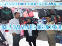 BAFRA’DA OKULA YENİ BAŞLAYAN BİR ÖĞRENCİNİN MASRAFI